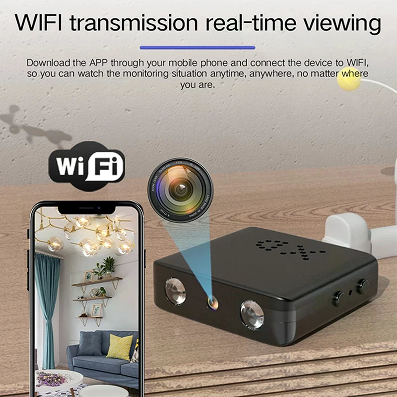 Home Security Video - 1080P HD Mini Wifi Camera XD