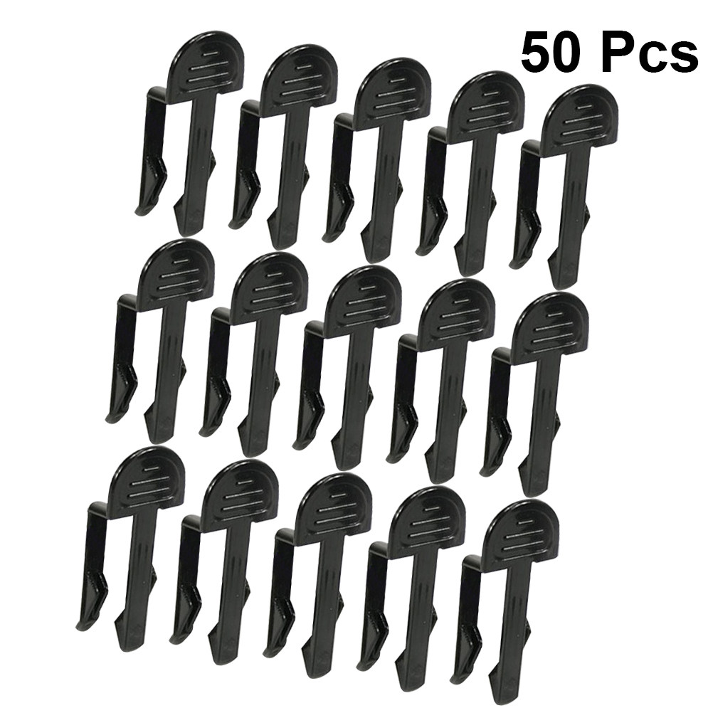 Home Security Premium - 50Pcs Trash Bag Clips Heavy Duty