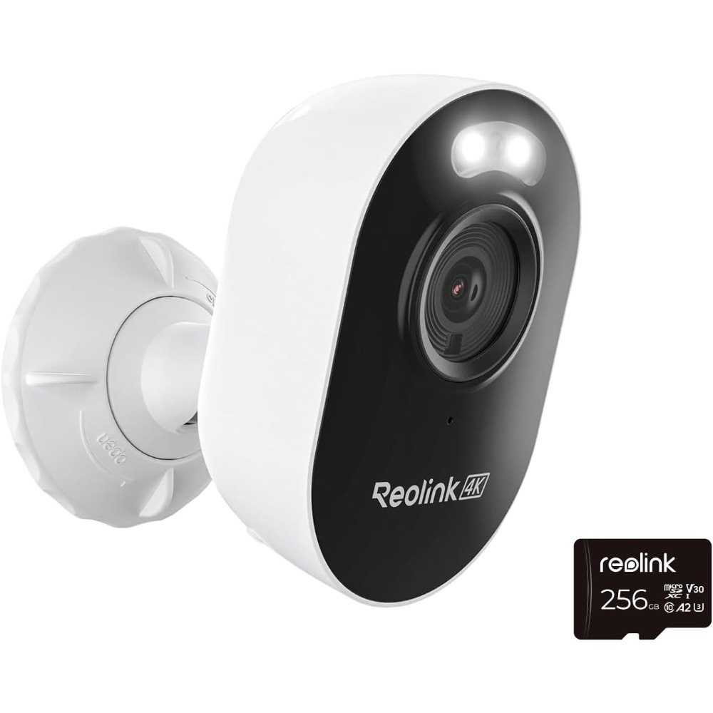 Home Security No Subscription - reolink camera with 256gb microsd card