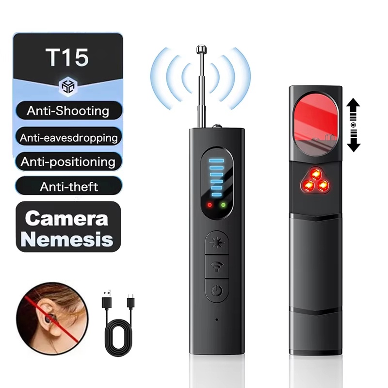 Home Security Wireless - Wireless Hidden Camera Detector Protective Alarm