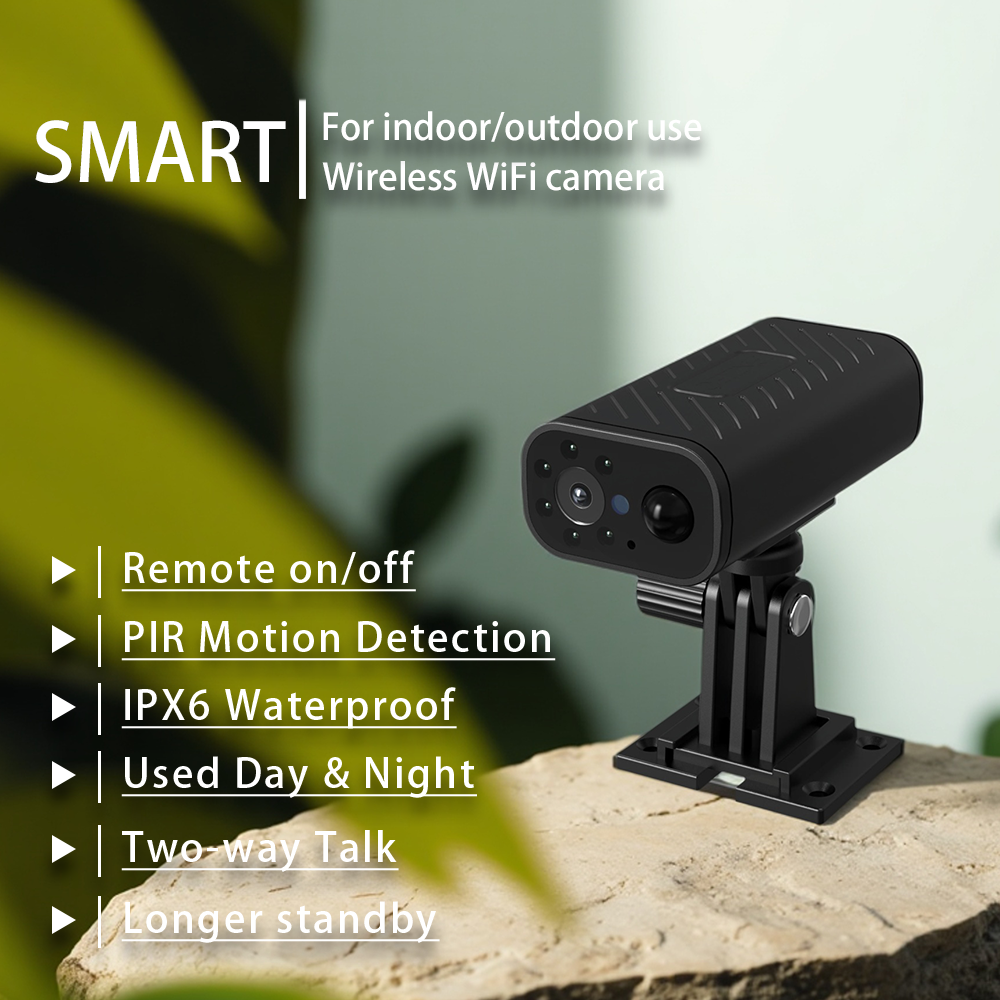 Home Security Video - FHD Wifi Smart Monitor Surveillance Waterproof