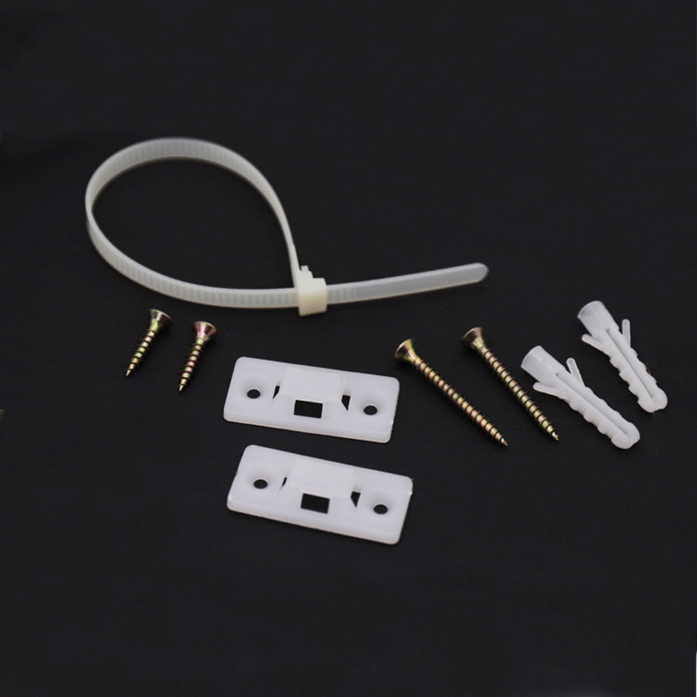 Home Security Tips - 10Set Furniture Anti Tip Kit Plastic