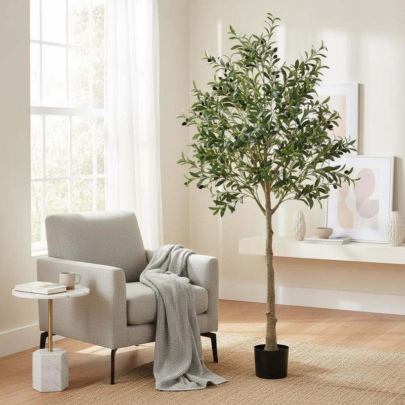 Home Security Tips - Synthetic Olive Shrub 72 Inch For