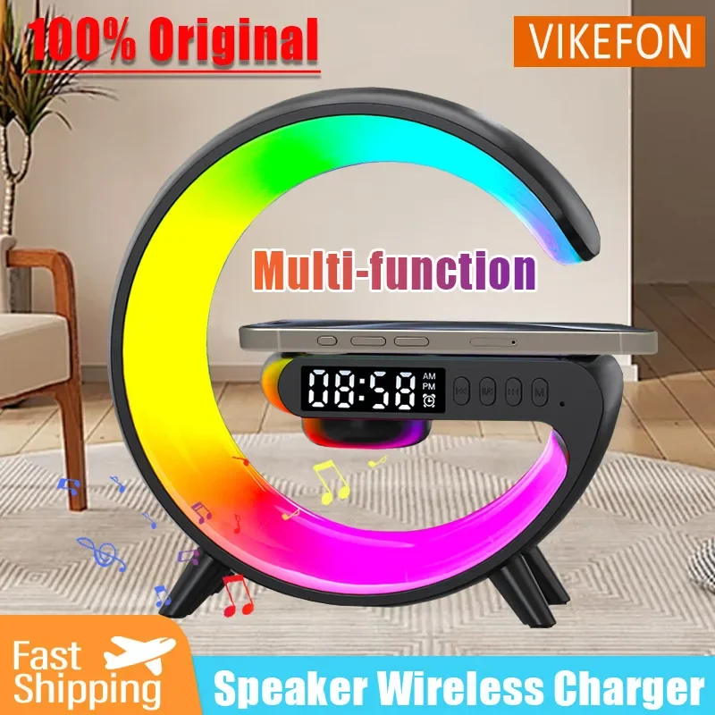 Home Security Wireless - Wireless Charger Stand Pad RGB G