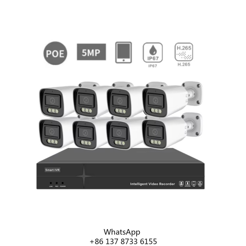 Home Security And Cctv - 5MP 4CH 8CH Home Cctv Security