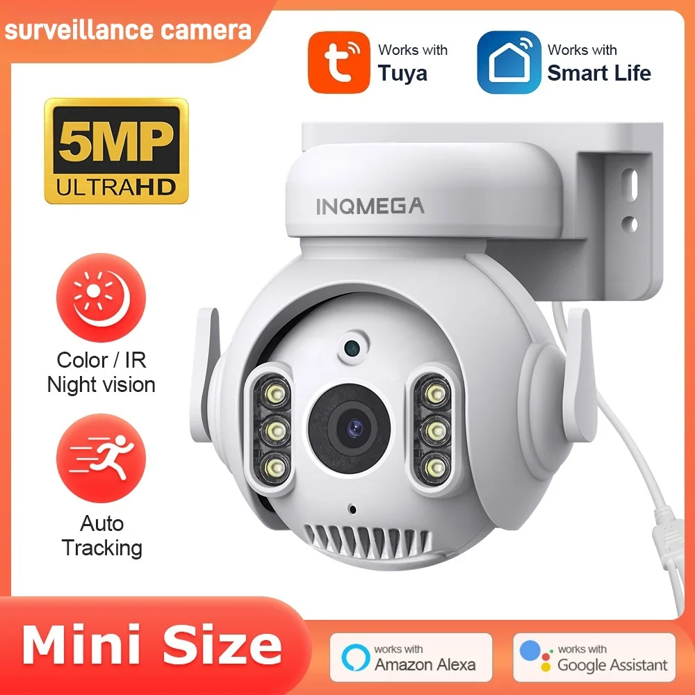 Home Security Google Camera - 5MP Ultra HD Outdoor Security Camera