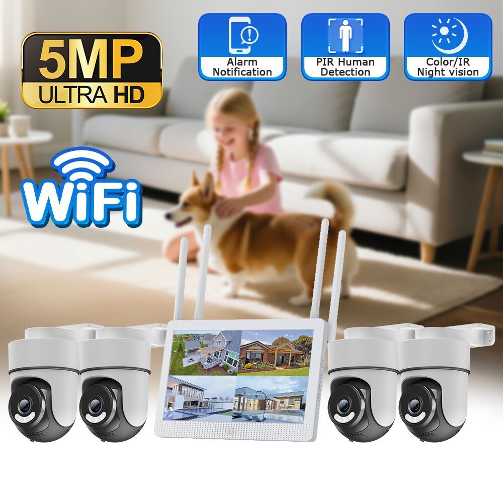 Home Security Premium - INQMEGA 5MP 10.1