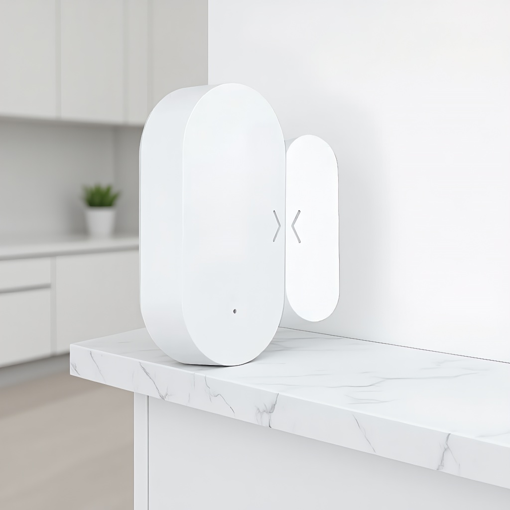 Home Security Z Wave - Wireless Magnetic Door Window Sensor, Smart