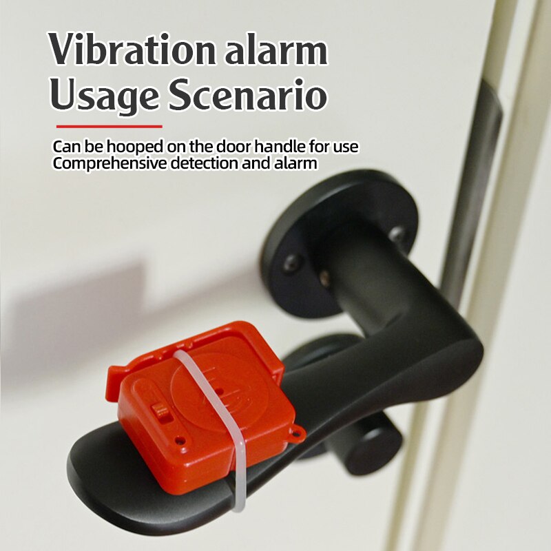 Home Security Wireless - KERUI Wireless Vibration Alarm Sensors 120dB