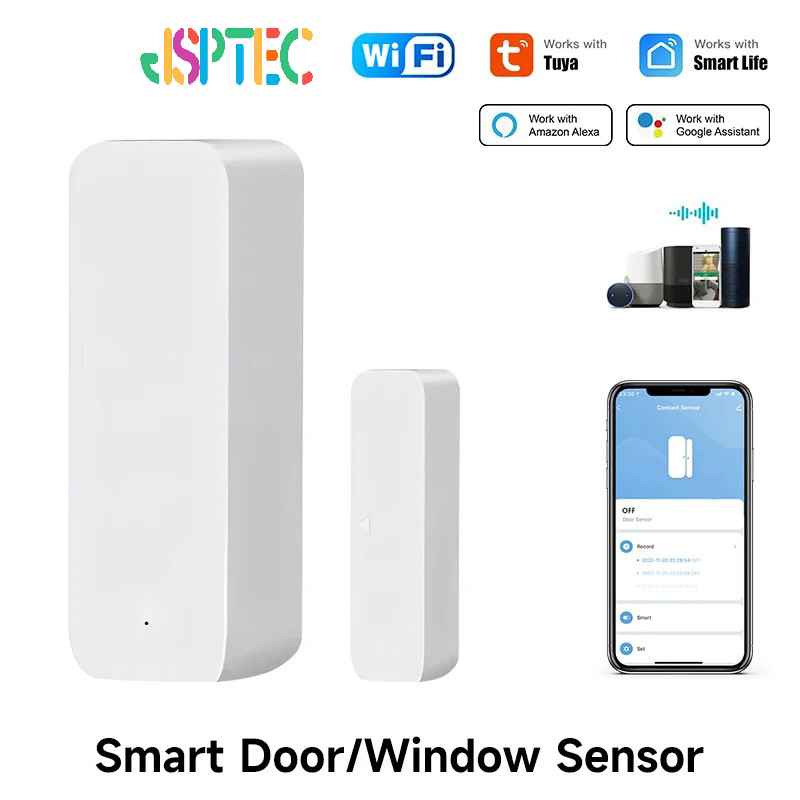 Home Security Equipment - Tuya WiFi Smart Door Sensor Door
