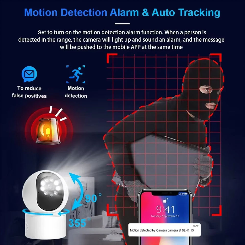 2K Wifi IP Mini Camera Smart H - Home Security Google Camera review and price