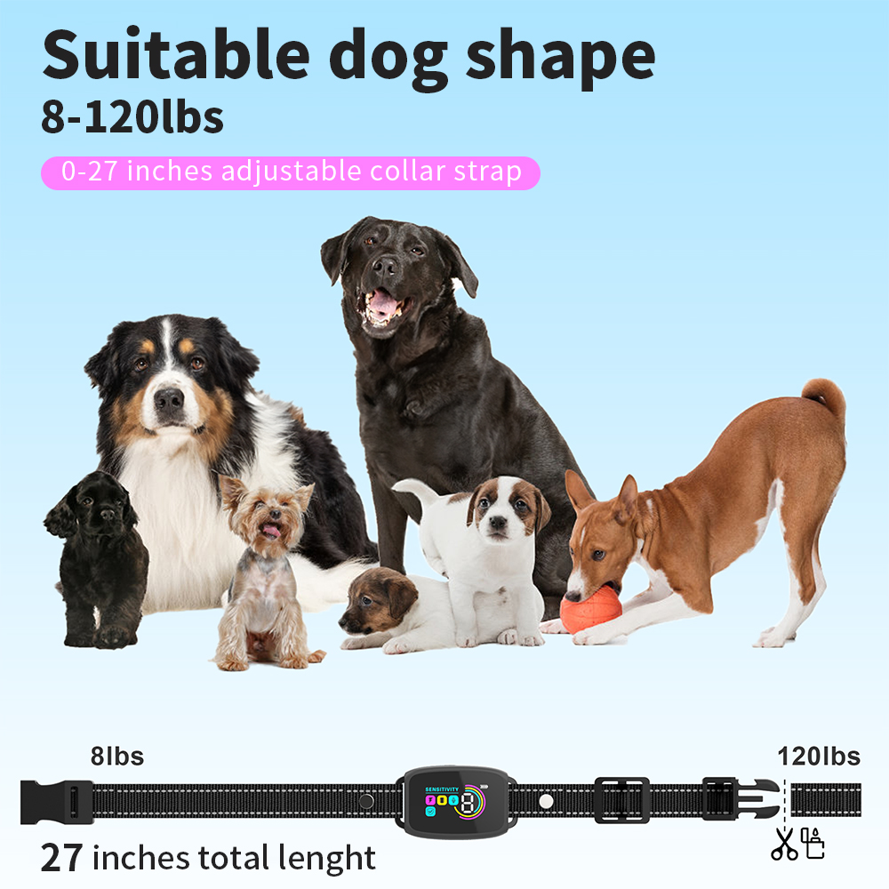 Automatic Dogs Training Collar - Barking Dog Alarm review and price