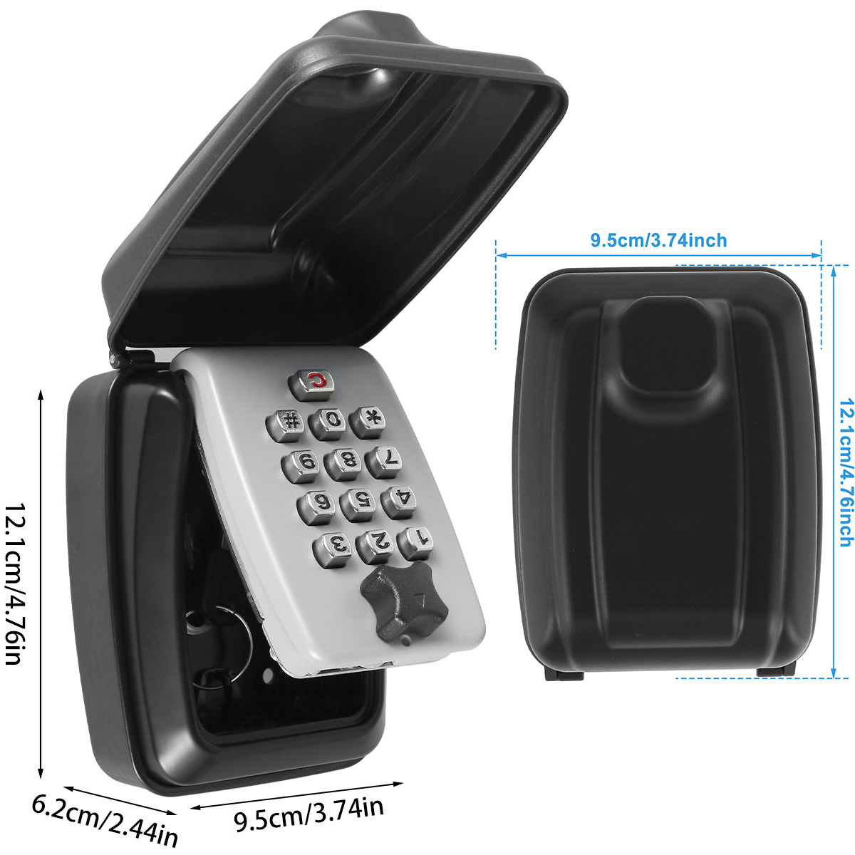 Key Lock Box Wall-Mount Secret - Home Security Group review and price