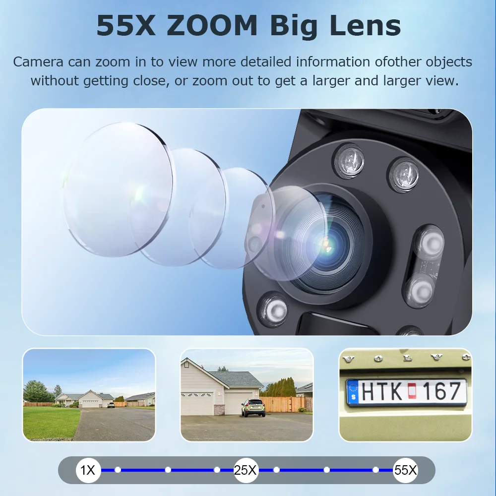 55X Zoom Home Outdoor Wifi Sur - Home Security And Cctv review and price