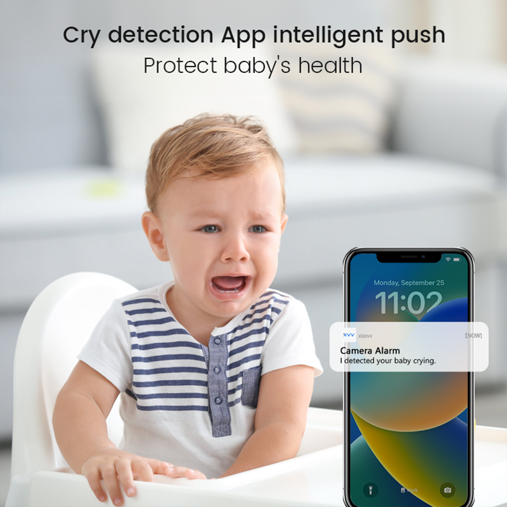 XIAOVV 3MP 2K 2.4GHz WiFi Indo - Home Security Video review and price