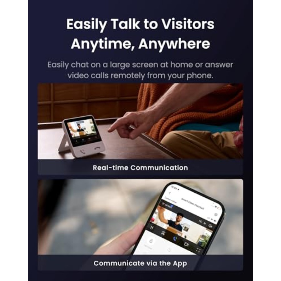 Video Doorbell Camera Wireless - Home Security No Subscription review and price