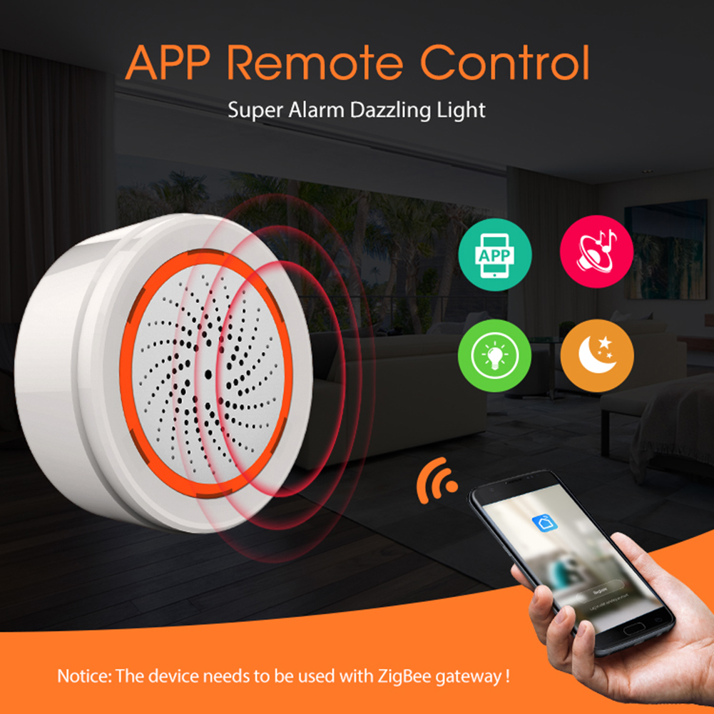 Tuya Zigbee Sound Light Sensor - Home Security Equipment review and price
