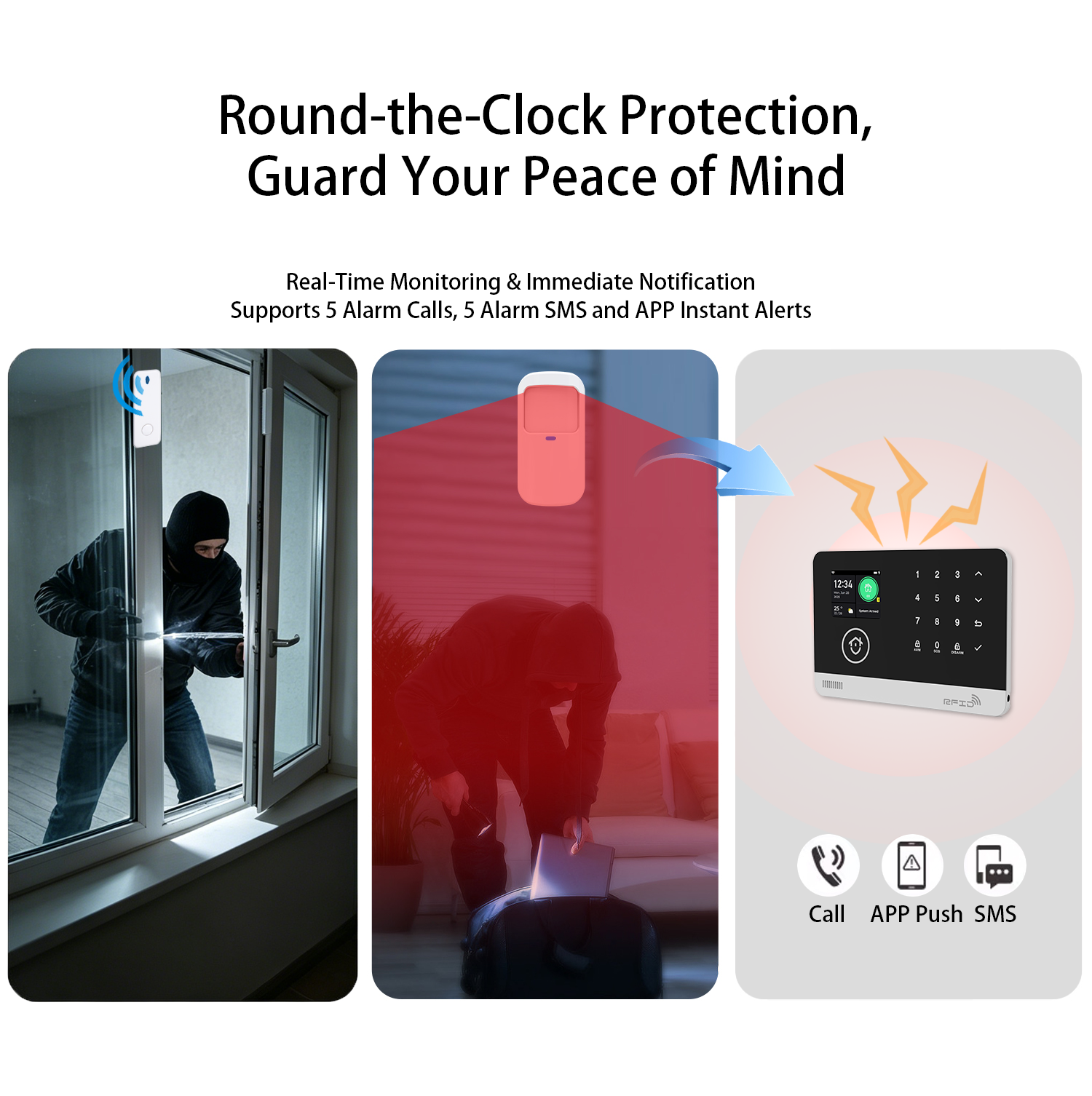 Tugard Home Burglar Alarm Syst - Home Security Google Camera review and price