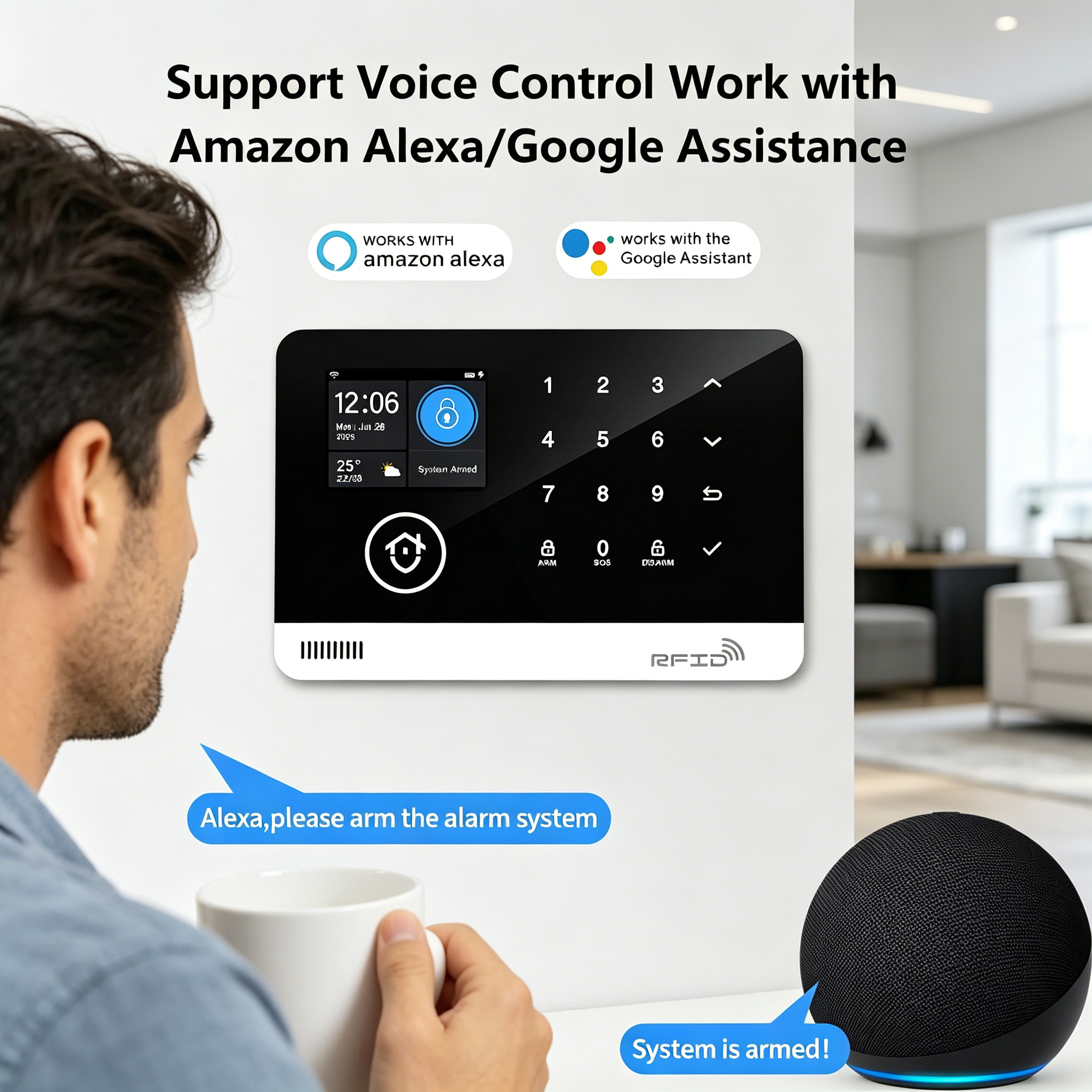 Tugard Home Burglar Alarm Syst - Home Security Google Camera review and price