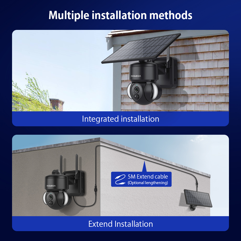 INQMEGA 3MP TUYA Solar Surveil - Home Security Network review and price