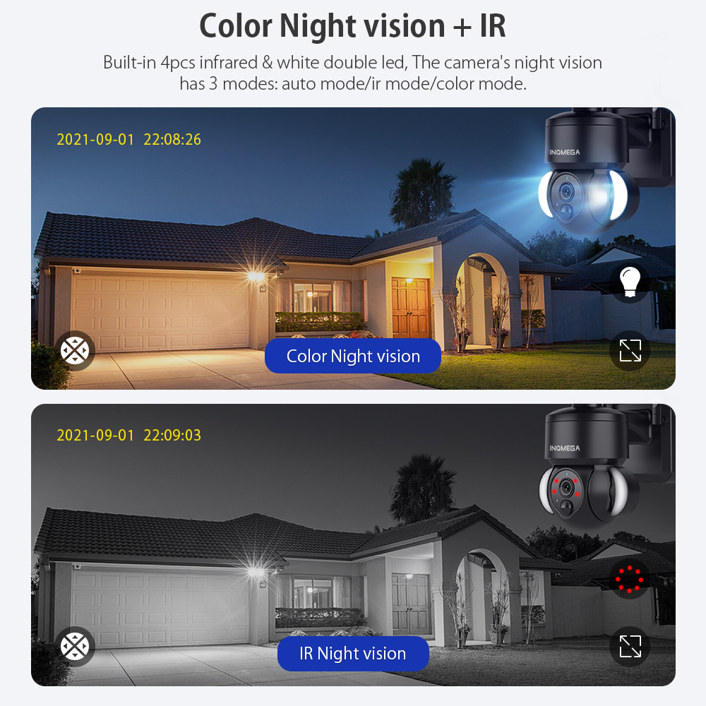 INQMEGA 3MP TUYA Solar Surveil - Home Security Network review and price
