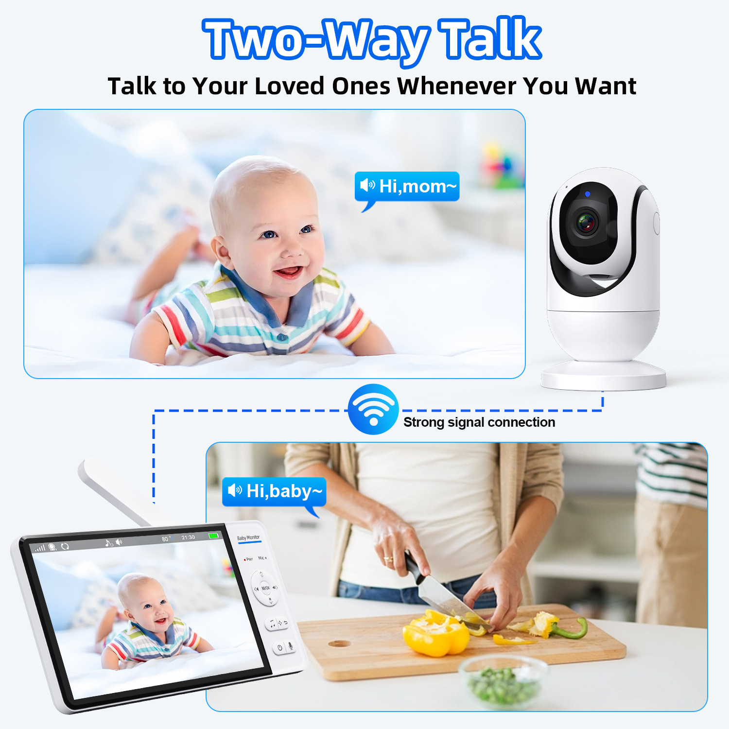 7 Inch Video Baby Monitor with - Home Security Video review and price