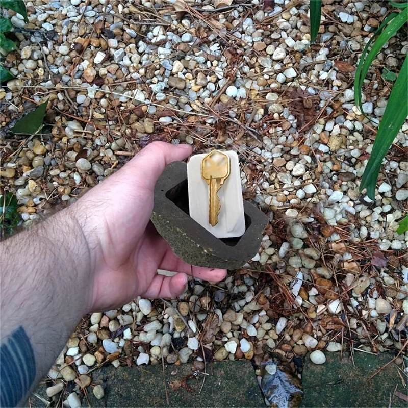 Decorative Rock Key Storage Bo - Home Security Key Box review and price