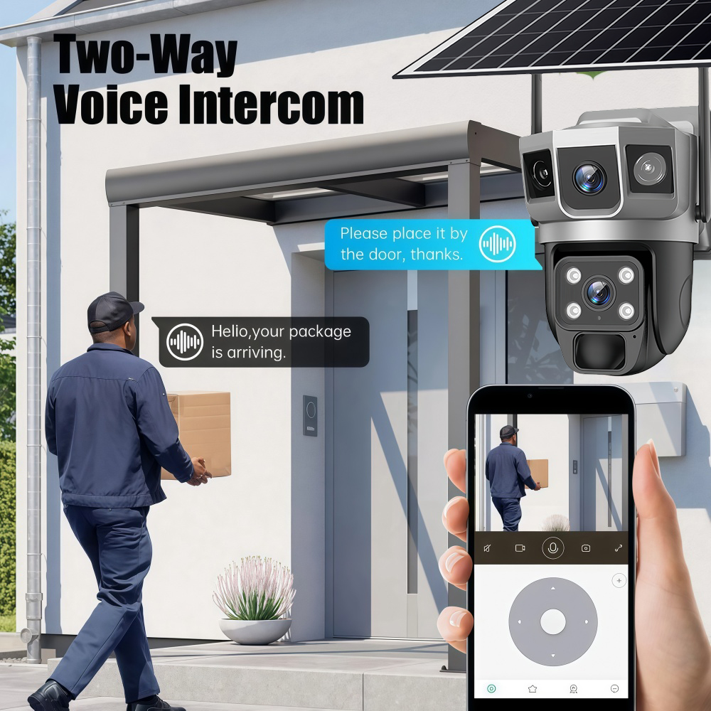 4G Camera Outdoor Solar Survei - Home Security Network review and price