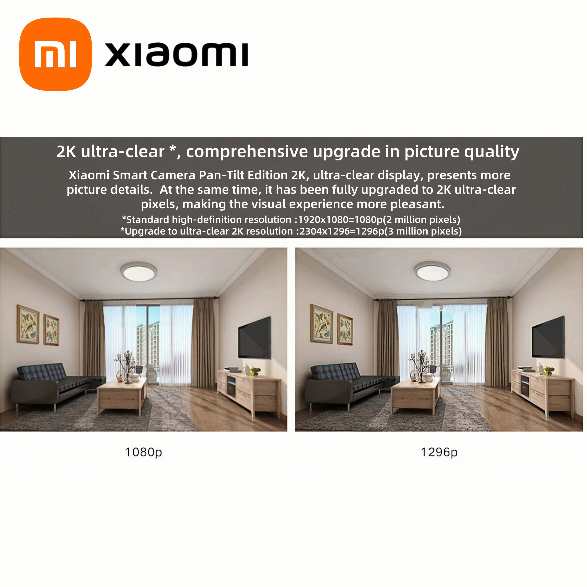 Xiaomi Smart Camera 2K 1296P H - Xiaomi Home Security Camera 2K review and price