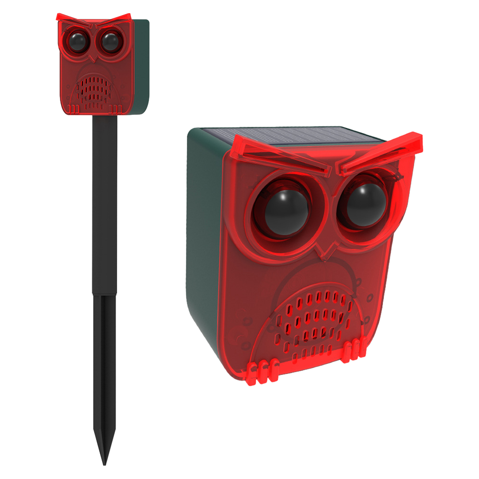 Solar Outdoor Motion Sensor Al - Barking Dog Alarm review and price