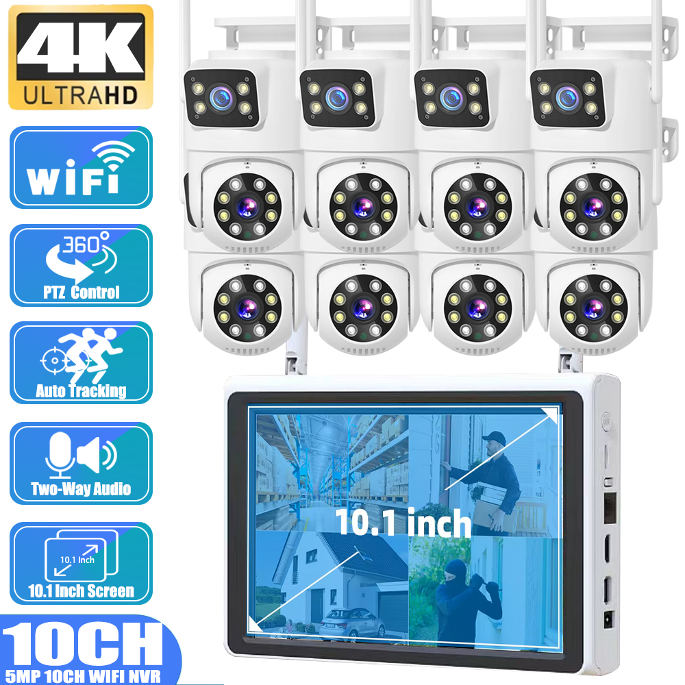 10 Channel CCTV Security 4K Du - Home Security And Cctv review and price