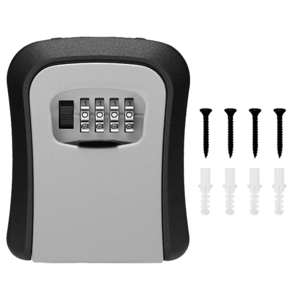 Wall Mount Key Lock Box 4 Digi - Home Security Key Box review and price