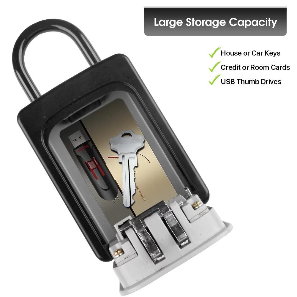 Wall Mount Key Lock Box 4 Digi - Home Security Key Box review and price