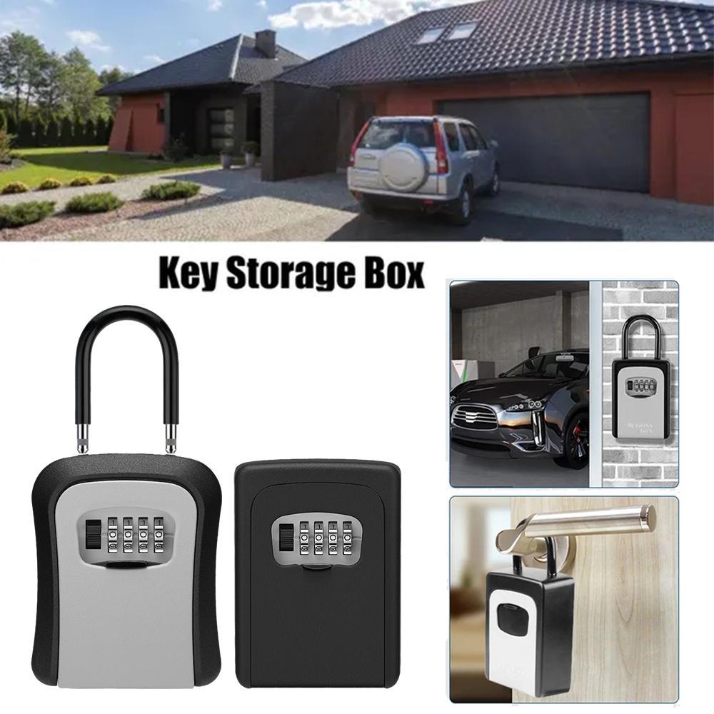 Wall Mount Key Lock Box 4 Digi - Home Security Key Box review and price
