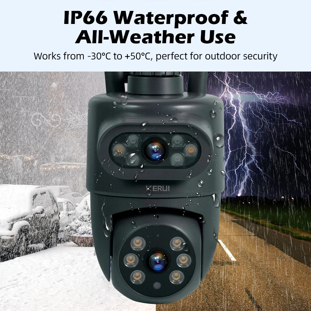 KERUI Outdoor 10MP 5K HD Dual  - Home Security Premium review and price