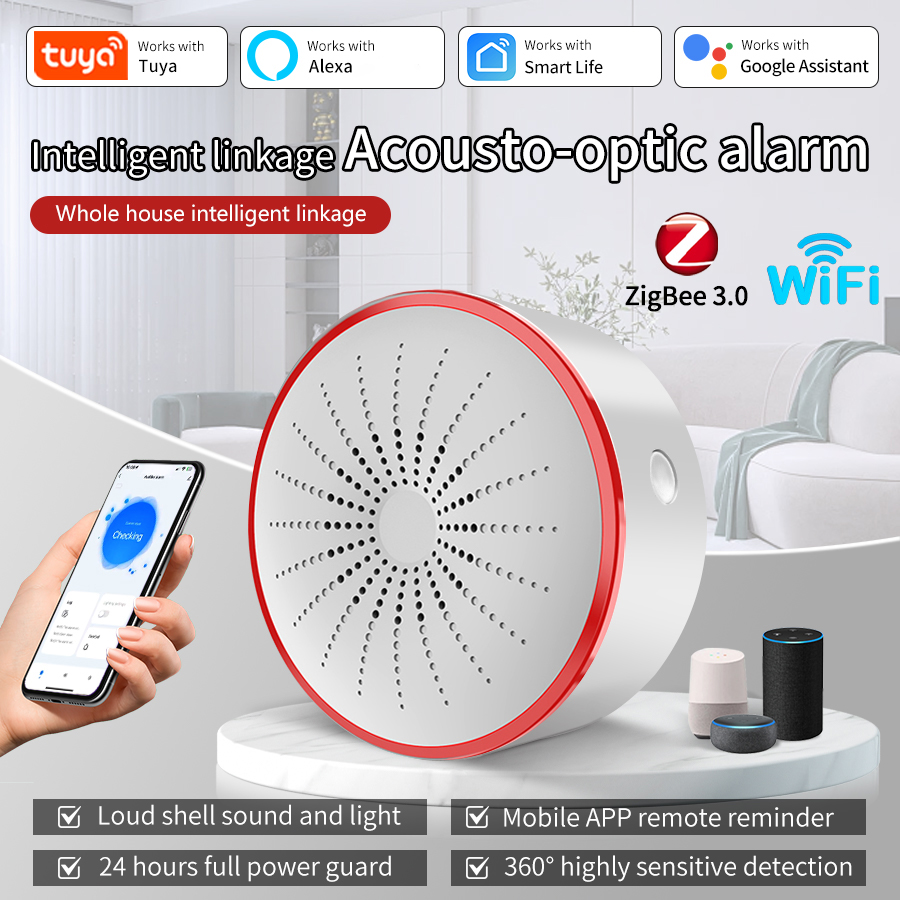Tuya WiFi ZigBee Smart Alarm S - Home Security Equipment review and price