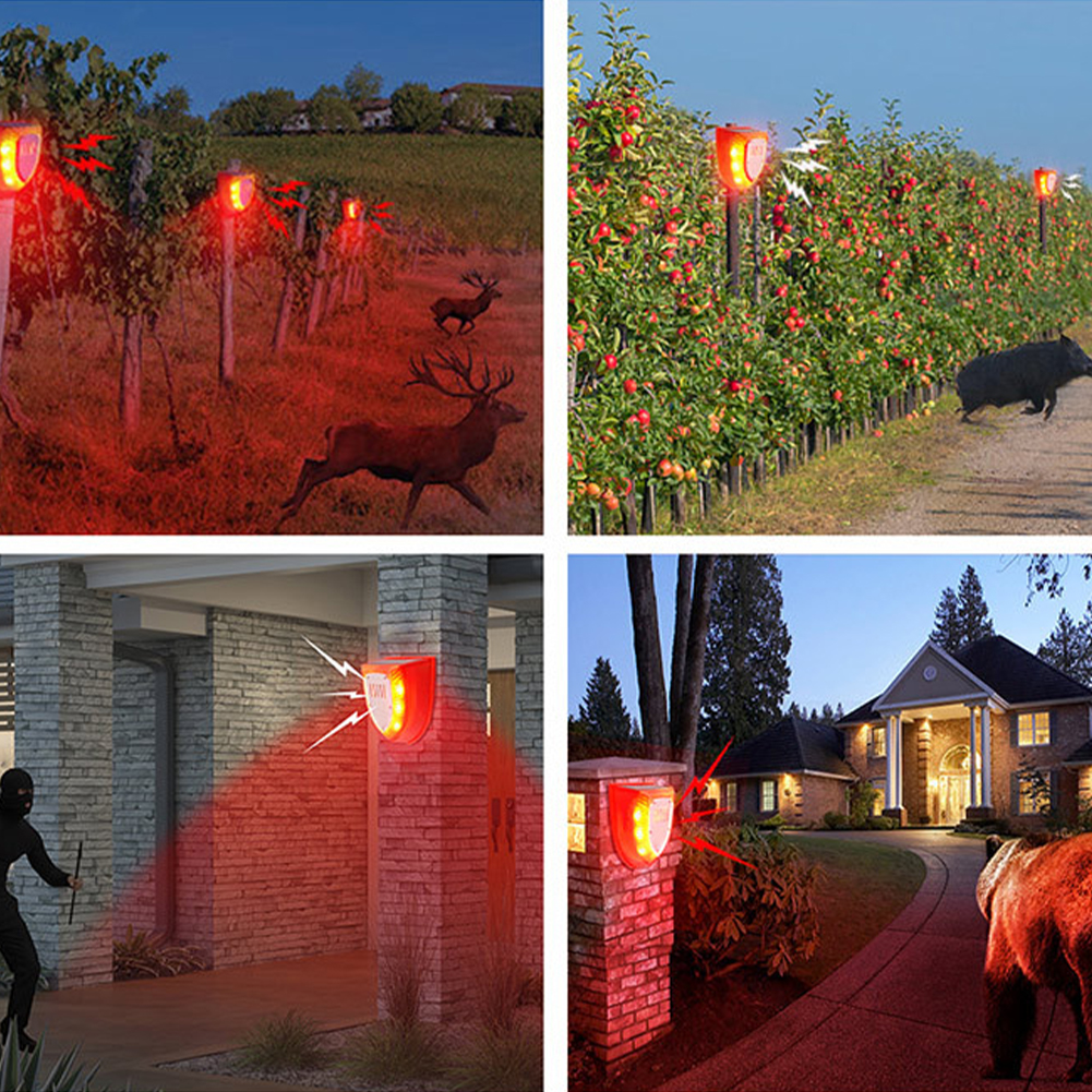 Solar Security Alarm Lights Wa - Barking Dog Alarm review and price