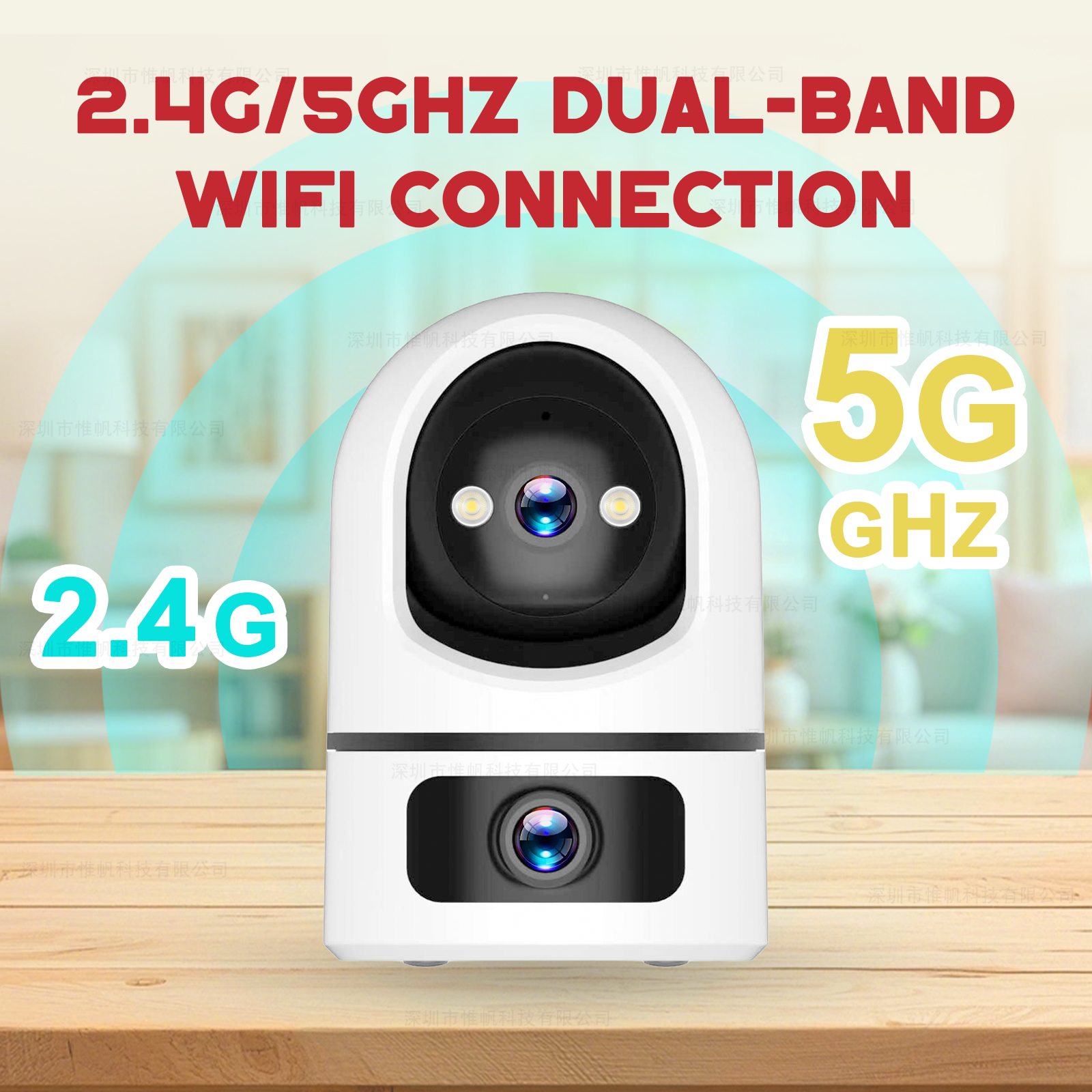 Tuya 5G WiFi Dual Lens Securit - Home Security Google Camera review and price