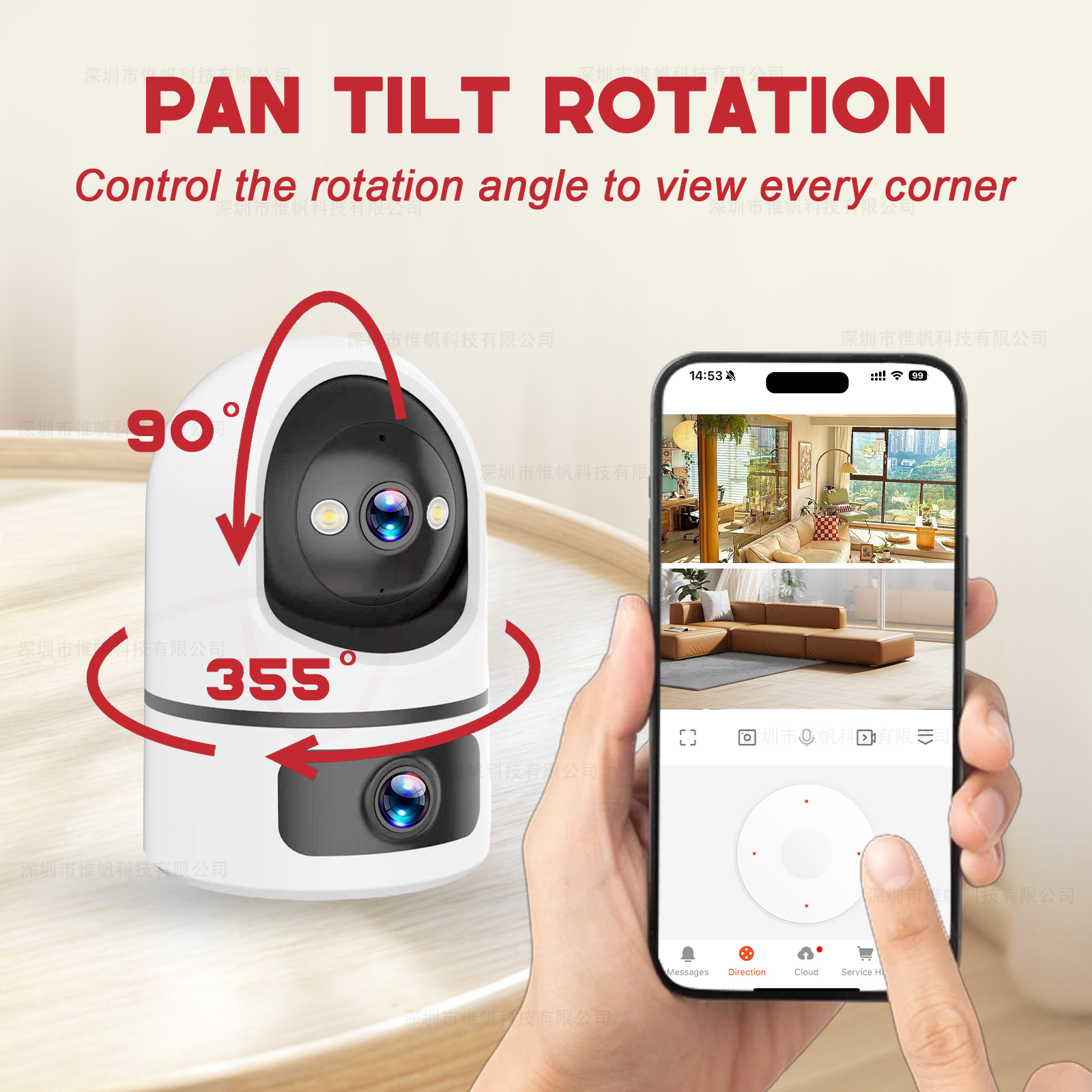 Tuya 5G WiFi Dual Lens Securit - Home Security Google Camera review and price