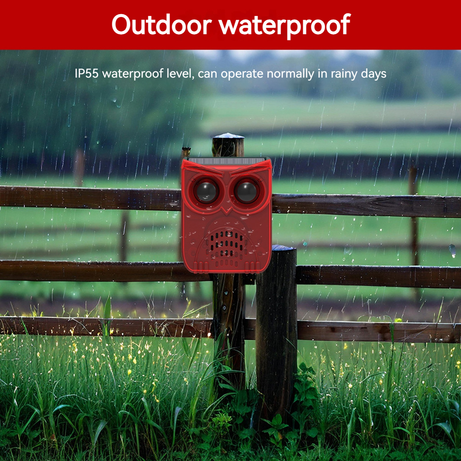 Outdoor Waterproof Solar Outdo - Barking Dog Alarm review and price