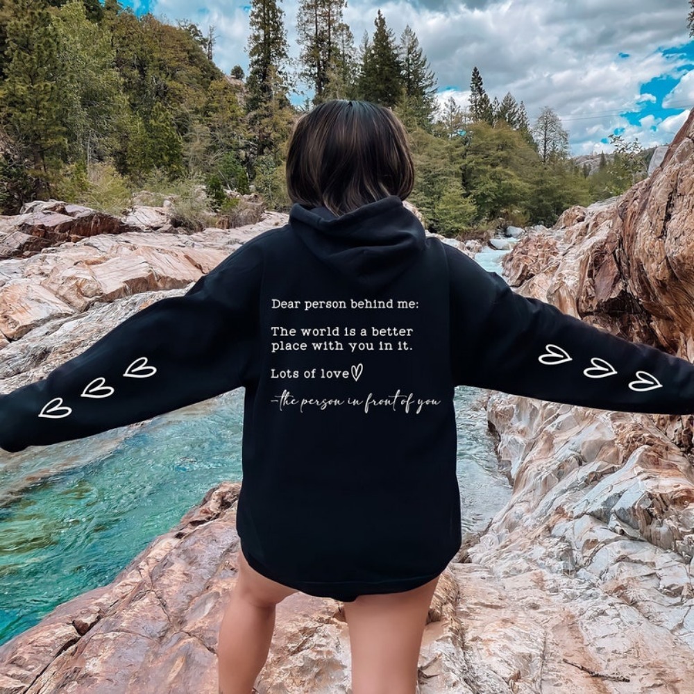 Dear Person Behind Me Hoodie B - Home Security Companies Near Me review and price