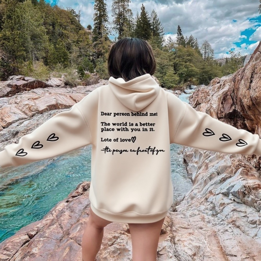 Dear Person Behind Me Hoodie B - Home Security Companies Near Me review and price