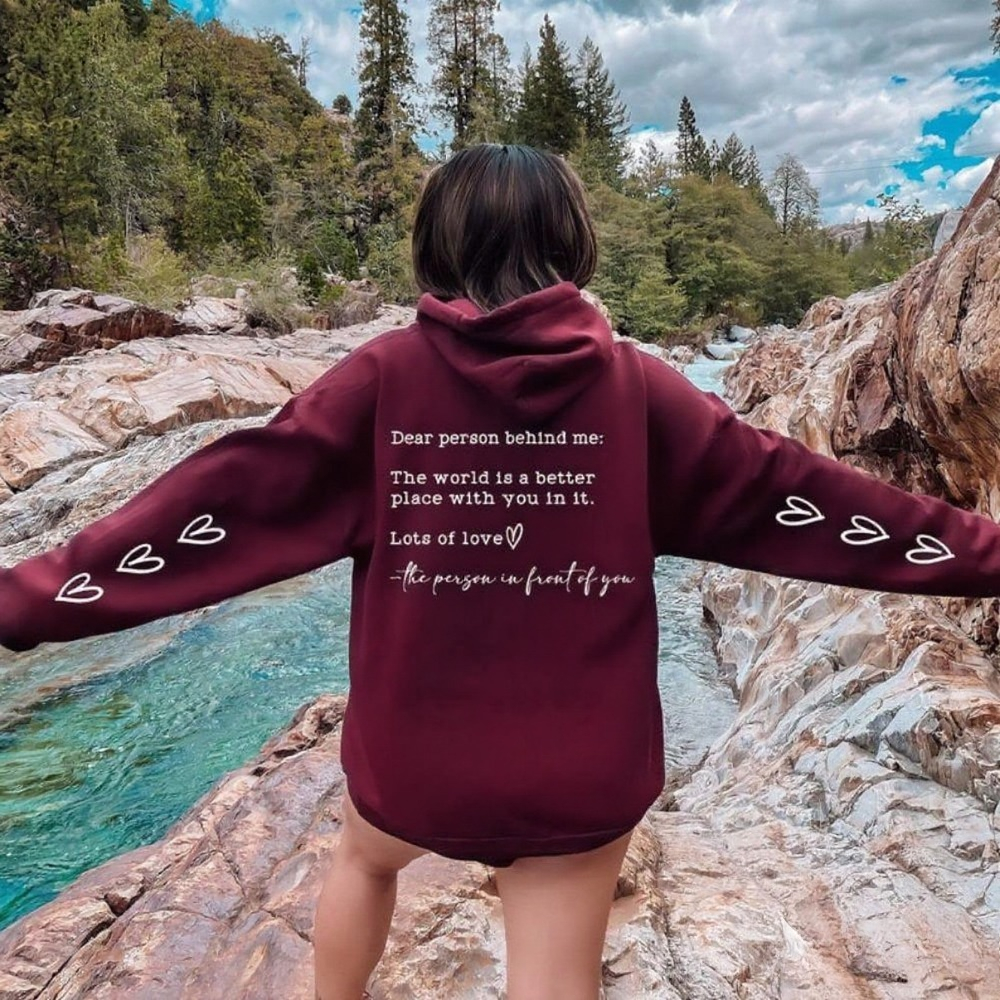 Dear Person Behind Me Hoodie B - Home Security Companies Near Me review and price