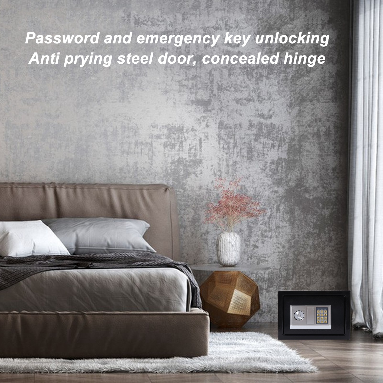 Digital Safe Box Password Key  - Home Security Key Box review and price