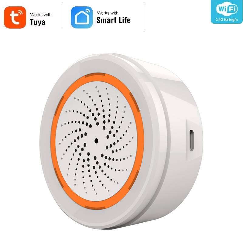 Smart Siren Alarm Tuya Zigbee  - Home Security Equipment review and price