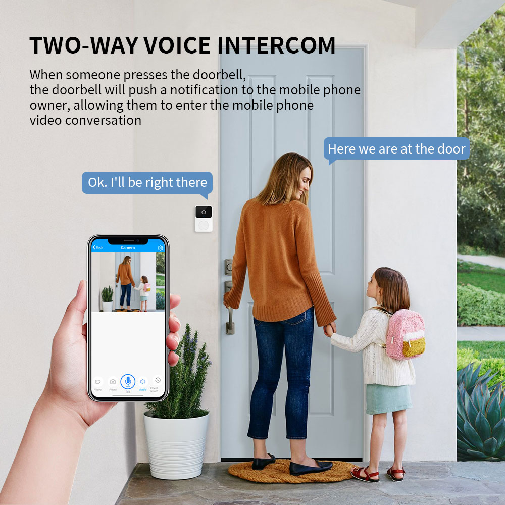 H5 Wireless Smart Video Doorbe - Home Security Premium review and price