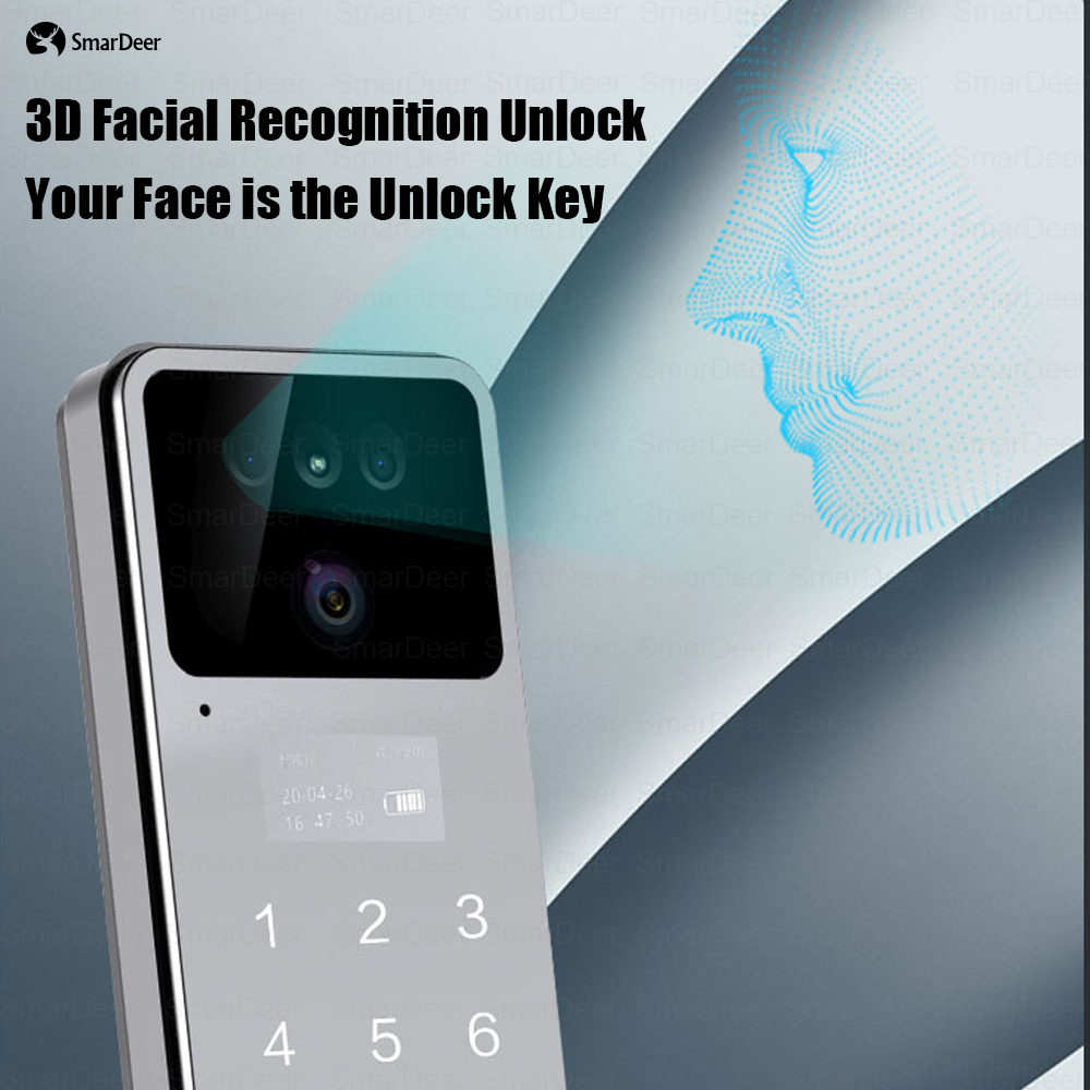 SmarDeer 3D Face Palm Vein Sma - Home Security No Subscription review and price