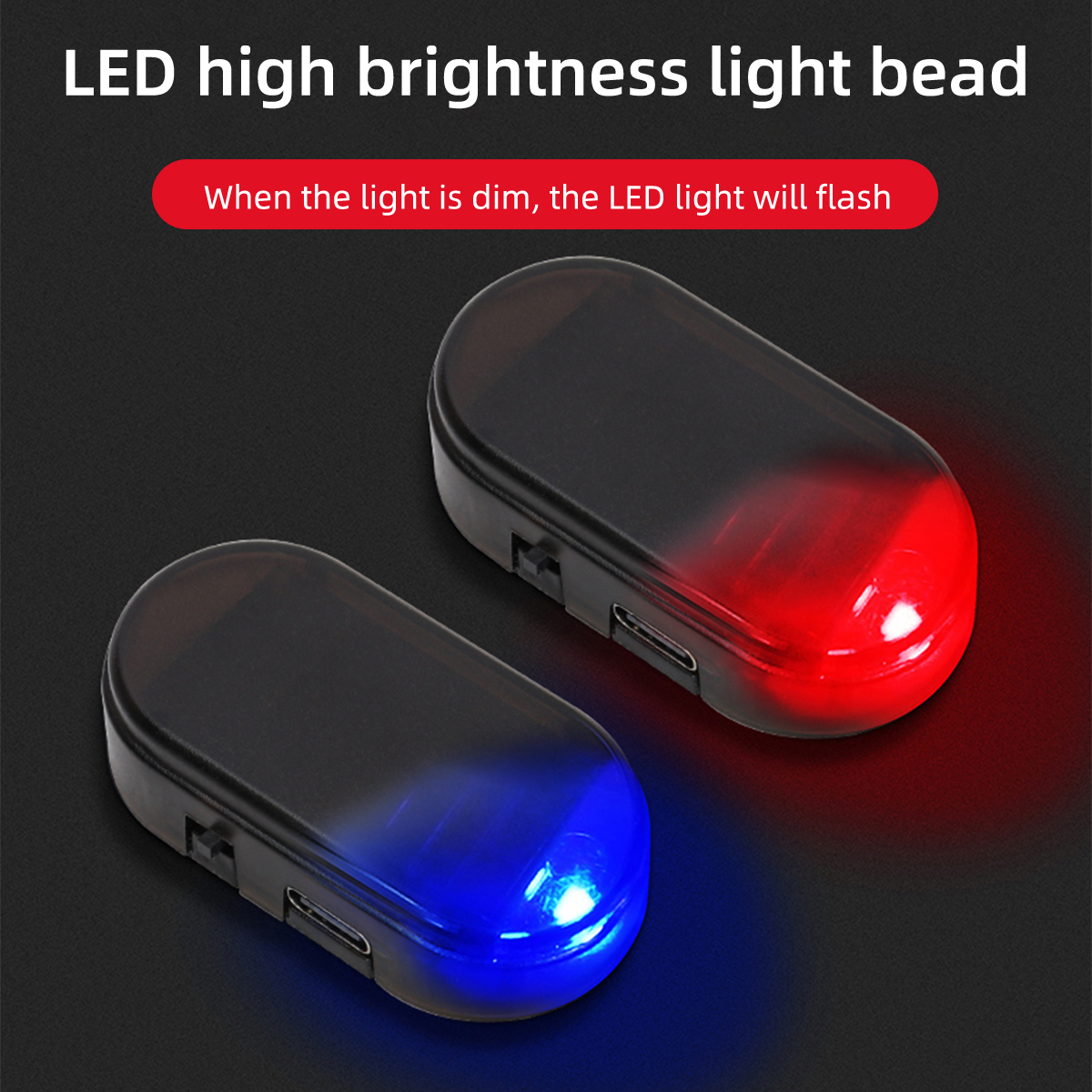 Car Mini LED Solar Warning Lig - Home Security Wireless review and price