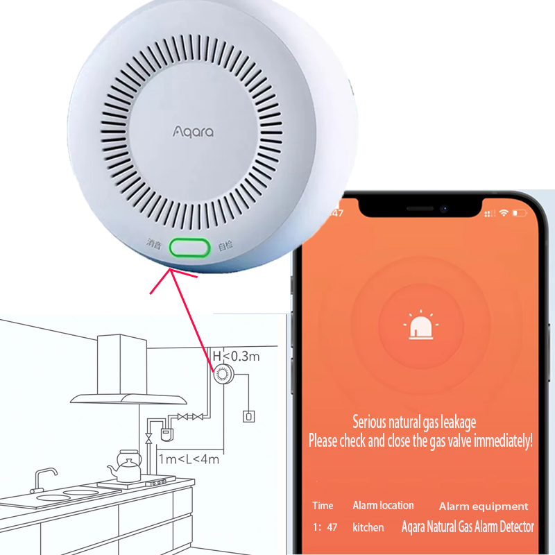 Aqara Wireless Zigbee Natural  - Home Security Wireless review and price