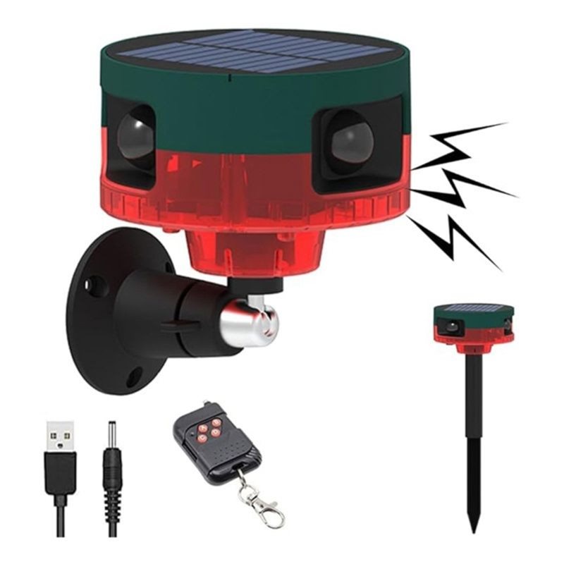 ABUO-Solar Infrared Motion Sen - Barking Dog Alarm review and price